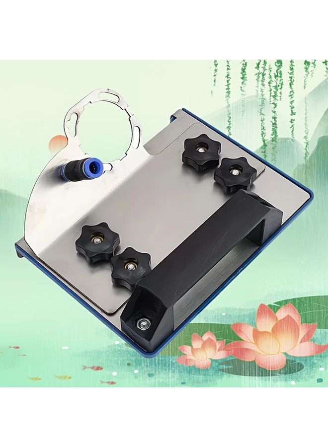 Portable Manual Tile Chamfering Machine 300 Series Stainless Steel Angle Grinding Tool 1pc - Image 1