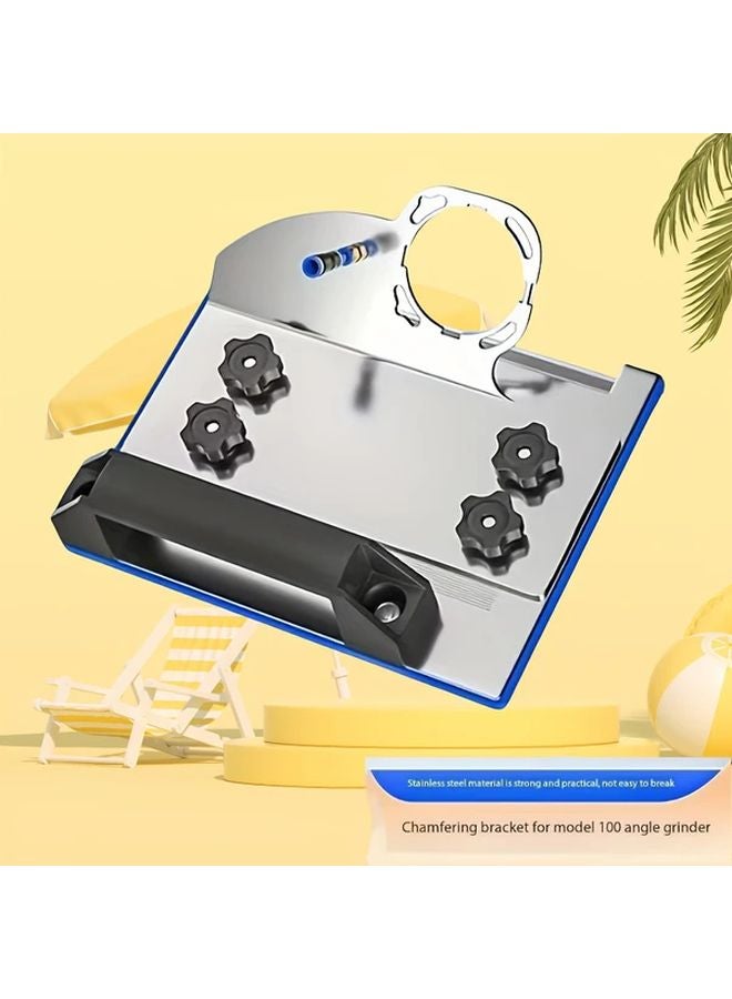 Portable Manual Tile Chamfering Machine 300 Series Stainless Steel Angle Grinding Tool 1pc - Image 3