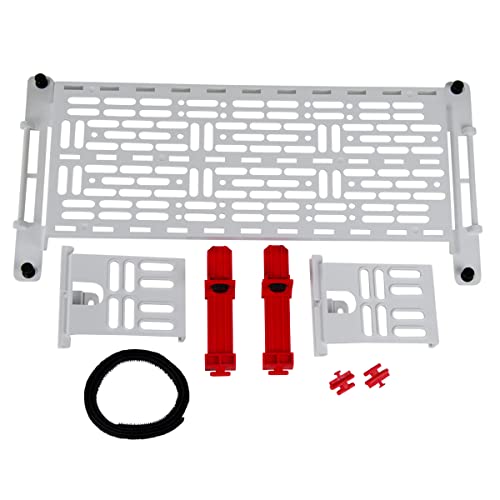 On-Q AC1050-EMK Mounting Plate, White/Red - Image 4