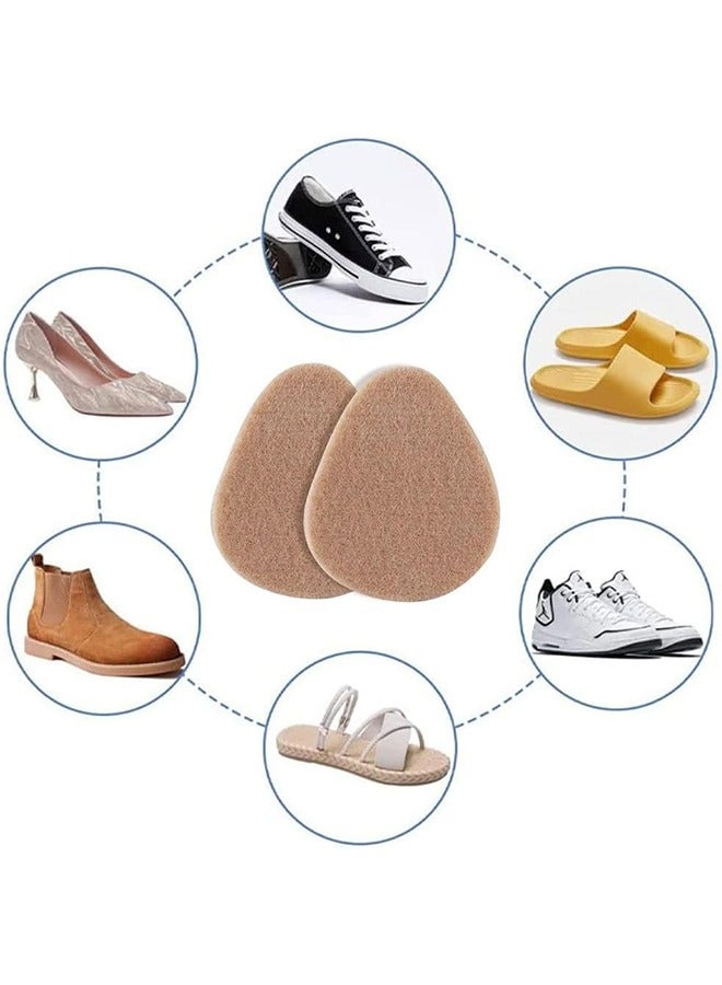Felt Metatarsal Pads, 12 Pieces Metatarsal Foot Pads for Women and Men, Ball of Foot Cushion Forefoot Support Pads, Shoe Pads, Foot Pads for Pain Relief (Skin Tone) - Image 4