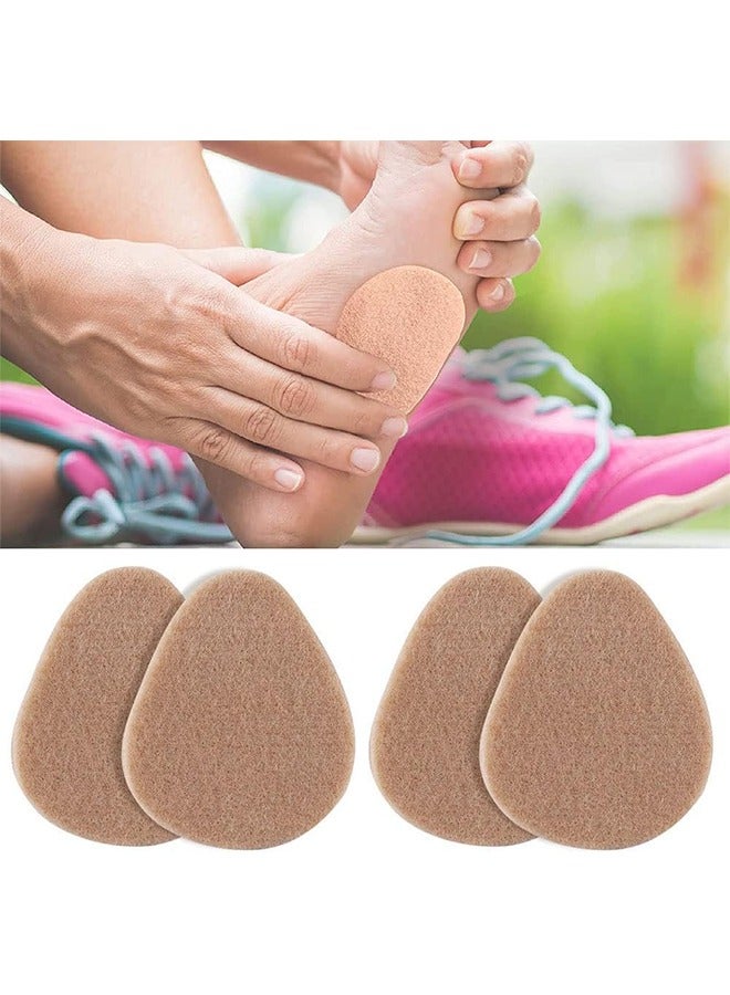 Felt Metatarsal Pads, 12 Pieces Metatarsal Foot Pads for Women and Men, Ball of Foot Cushion Forefoot Support Pads, Shoe Pads, Foot Pads for Pain Relief (Skin Tone) - Image 5