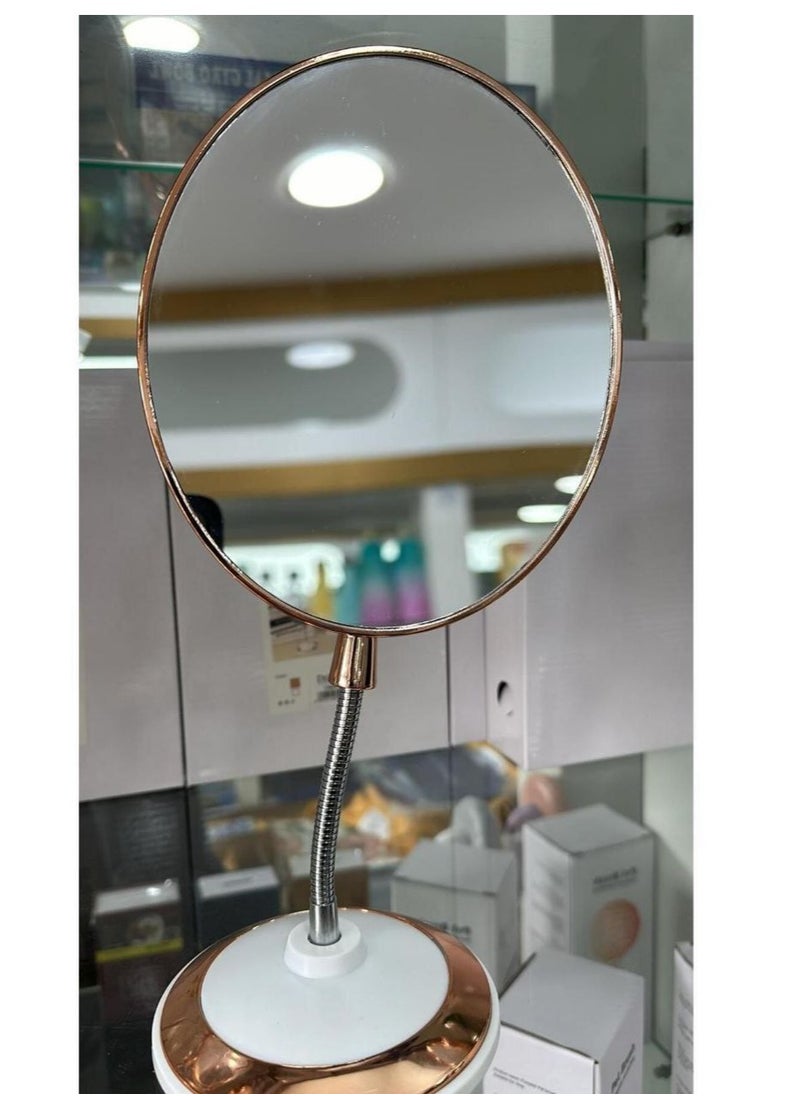 Imported double sided oval magnifying face dressing mirrors