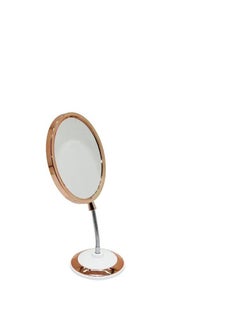 ماركة غير محددة مرايا تسريحه مستورده لوجه مكبره مزدوجة الجوانب بيضاوى  - Image 1
