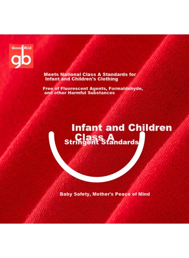 GB Gb Children's Year Of The Dragon Red Cotton 7a Antibacterial And Mite-proof Panties Girl Dragon Year Red Panties 2-pack  - Image 5