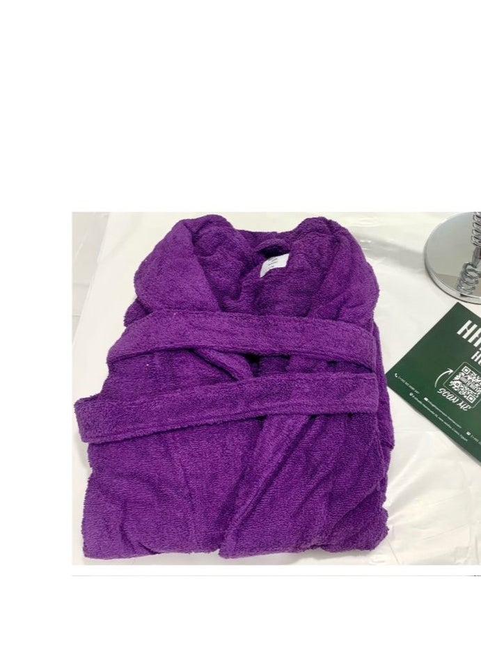 Hammam Home Bathrobe100%egyption Cotton  - purple - pzsku/ZA9E3F90626238ED840C0Z/45/_/1700059628/669a1bfc-e69e-4177-ac4b-0304938181bf