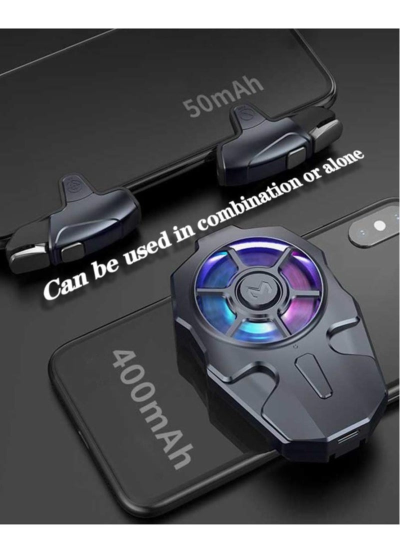 Memo AK03 For PUBG Mobile Controller Phone Fan Cooler Gamepad Joystick Trigger Control For iOS And Android - Image 4