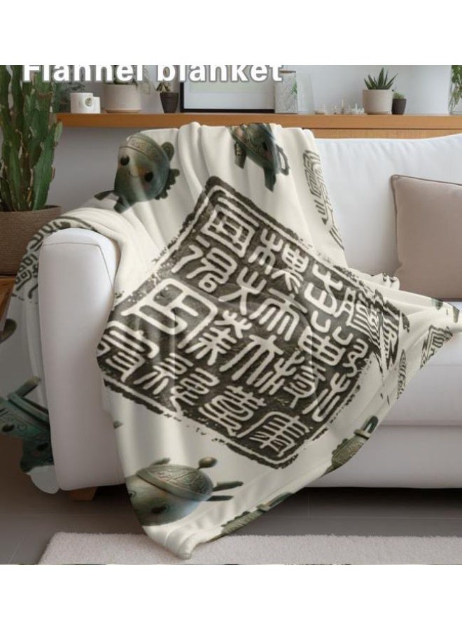 general Flannel thin blanket (warm and comfortable, suitable for sleep, gaming, dust removal and sandproof) 150cm*200cm - 160 - Image 4