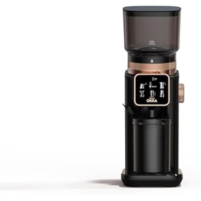 ارزوم اوكا Ok004404 مطحنة القهوة الرئيسية المطحنة النحاسية 60 مستوى طحن القهوة التركية إسبريسو موكا بوت فرنش برس كولد برس ألوان عرض الطحن خذ علبة حبوب - Image 3