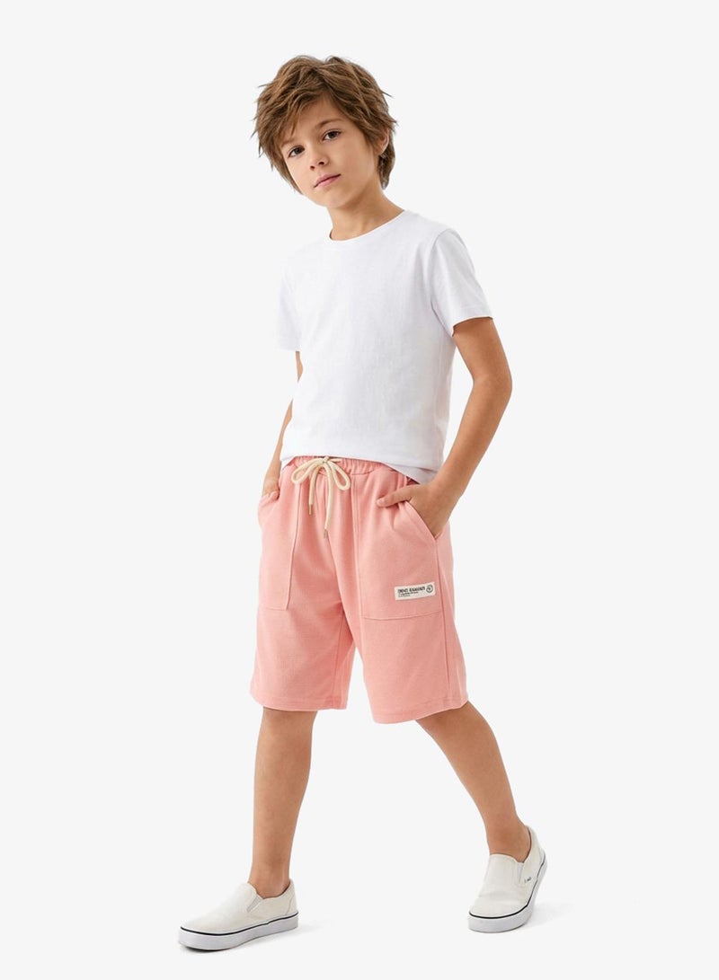 Pinata Pink Casual Sweat Shorts - Image 5