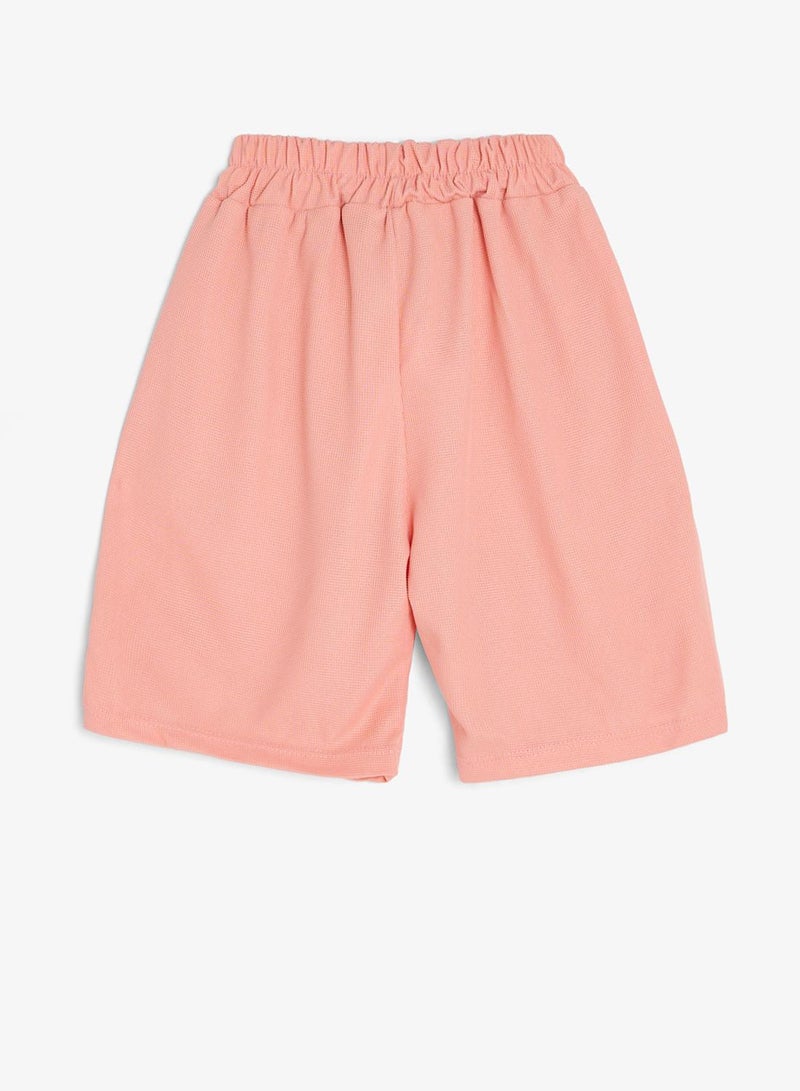 Pinata Pink Casual Sweat Shorts - Image 3