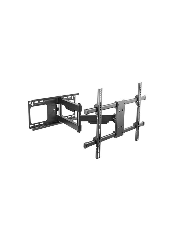 Newstar Heavy-Duty Full Motion TV Wall Mount, Fits 37–70 Inch LED, LCD, OLED, Curved & Flat Screen TVs, Dual Arm Swivel Tilt Bracket, VESA 600x400, Holds up to 60kg / 132lbs – Extendable & Space-Saving Design