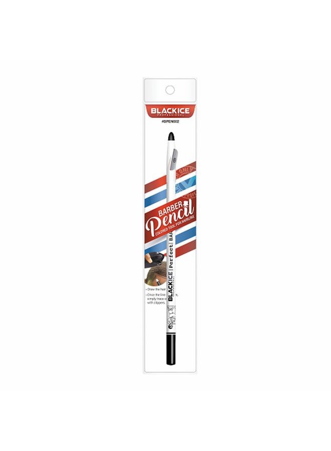 Black Ice Spray Barber Pencil (White) - 6 pieces - Image 2