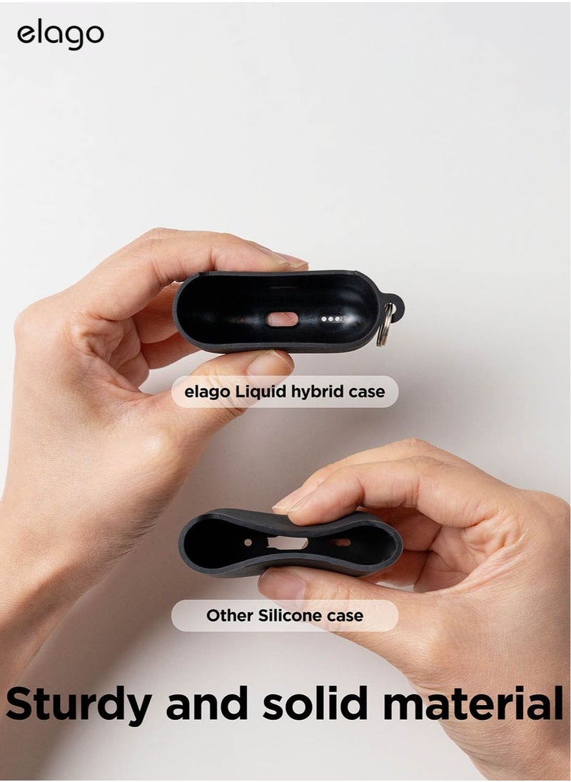 Elago - Liquid Hybrid Hang for Airpods Pro 2nd Gen (2022) Case Cover with Carabiner - Mint - Image 1