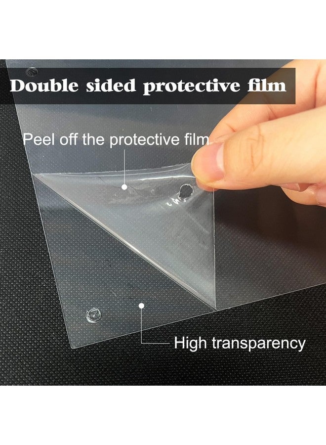 CODOHI 10 Pcs Pet Cage Liner 15.7'' X 6'', Cage Urine Guard Side Lining Clear Sheet With 50 Pcs Stainless Steel Zip Ties, Anti-Urine Side Lining Sheet For Rabbit Guinea Pig Hamster Ferret Chinchilla - Image 3