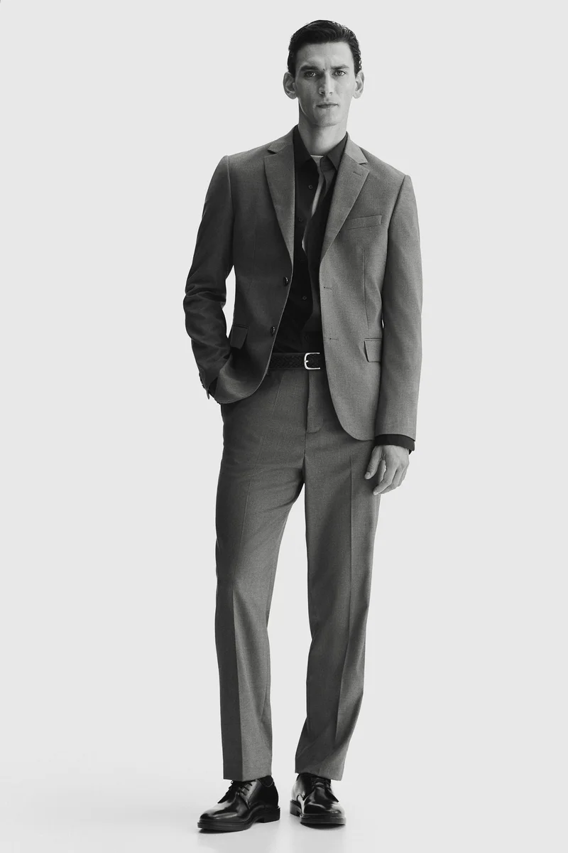 H&M  Regular Fit Single-breasted jacket for Men | Best Price UAE