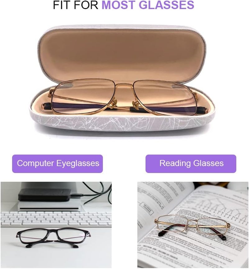 ZONLY Eyeglasses Case,(4 Piece) Unisex Hard Shell Eyeglasses Cases Protective Case For Glasse - Image 5