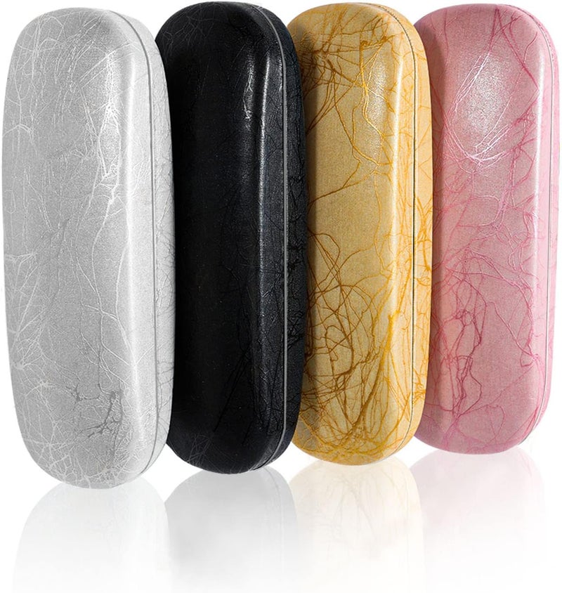 ZONLY Eyeglasses Case,(4 Piece) Unisex Hard Shell Eyeglasses Cases Protective Case For Glasse - Image 2