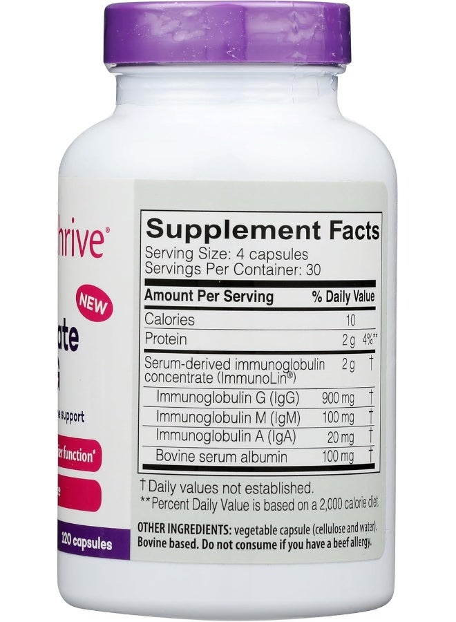 Just Thrive جست ثرايف - ألتميت IgG - مكمل دعم المناعة الشامل - صيغة التخلص من السموم، 120 كبسولة نباتية - Image 5