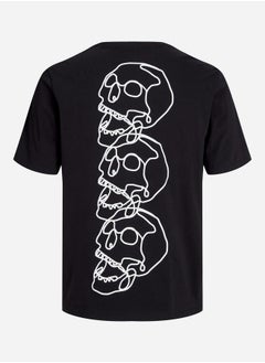 Jack Jones Graphic Print Crew Neck T-Shirt  - Image 1