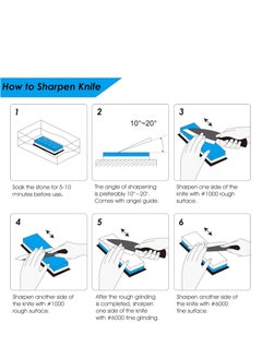 Double-Sided #1000/#6000 Knife Sharpening Stone Non-slip Whetstone Rubber Base Bamboo Non-slip Base with Non-slip Silicon Base Flattening Guide Angle Guide - pzsku/ZA9E4A405FA183ABFC25BZ/45/_/1738485007/9b016f89-7dd6-4e24-a27d-55bc3c02f079