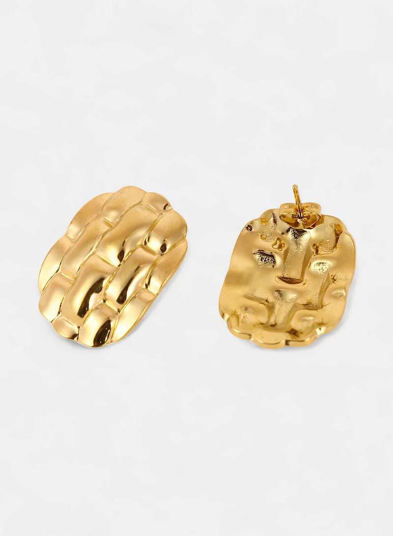 SOHI Woven Artificial Stud Earring Jewellery