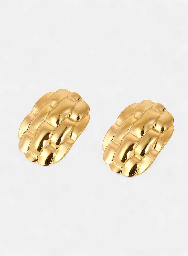 SOHI Woven Artificial Stud Earring Jewellery