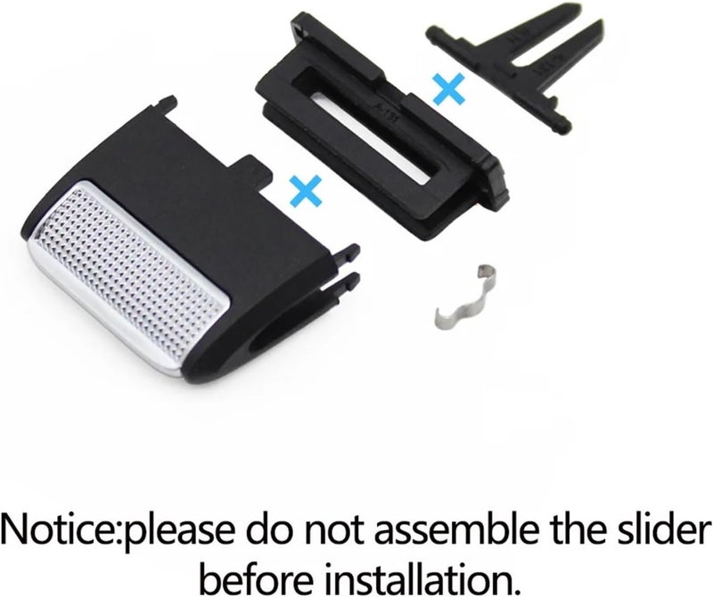 DEMULAX Car Console AC Air Vent Outlet Tab Clip Repair Kit - Image 3