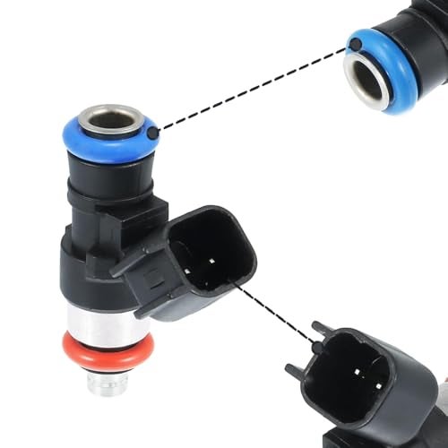 SUMECARGO 0280158091 6PCS Fuel Injectors Compatible with 2007-2011 for :-Ford Edge, 2008-2012 for:- Ford Taurus, 2007-2012 for:-Lincoln MKZ, 2009-2013 for:- Mazda 6,2007-2015 for:- Mazda CX-9 - Image 3