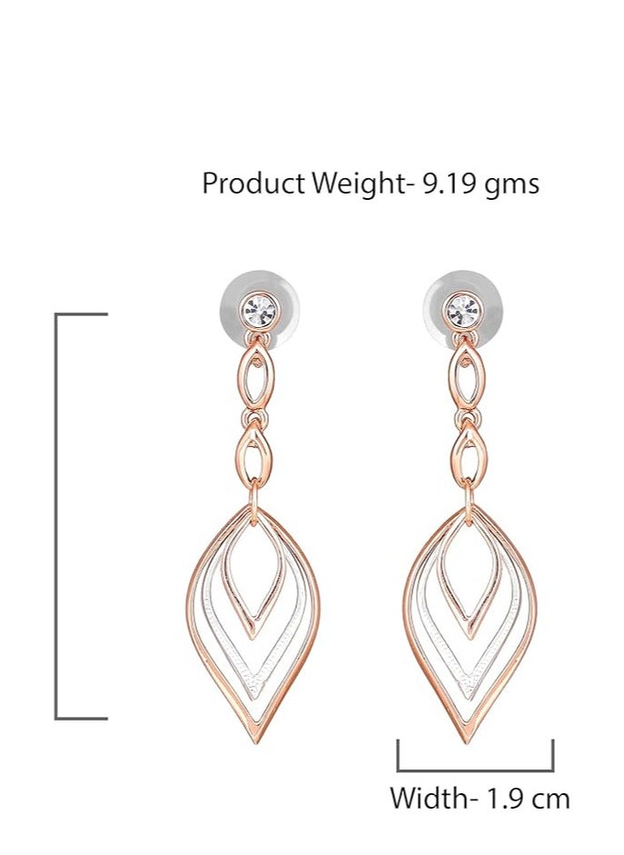 Estele 24 Kt Gold and Silver Dangle Earings for Women - pzsku/ZA9E4F273925A84CB7AB2Z/45/_/1716113523/45613b63-e5b6-4538-8539-753a5878575d