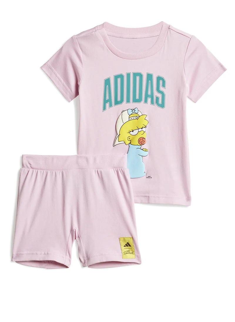 اديداس Infant The Simpsons T-Shirt Set