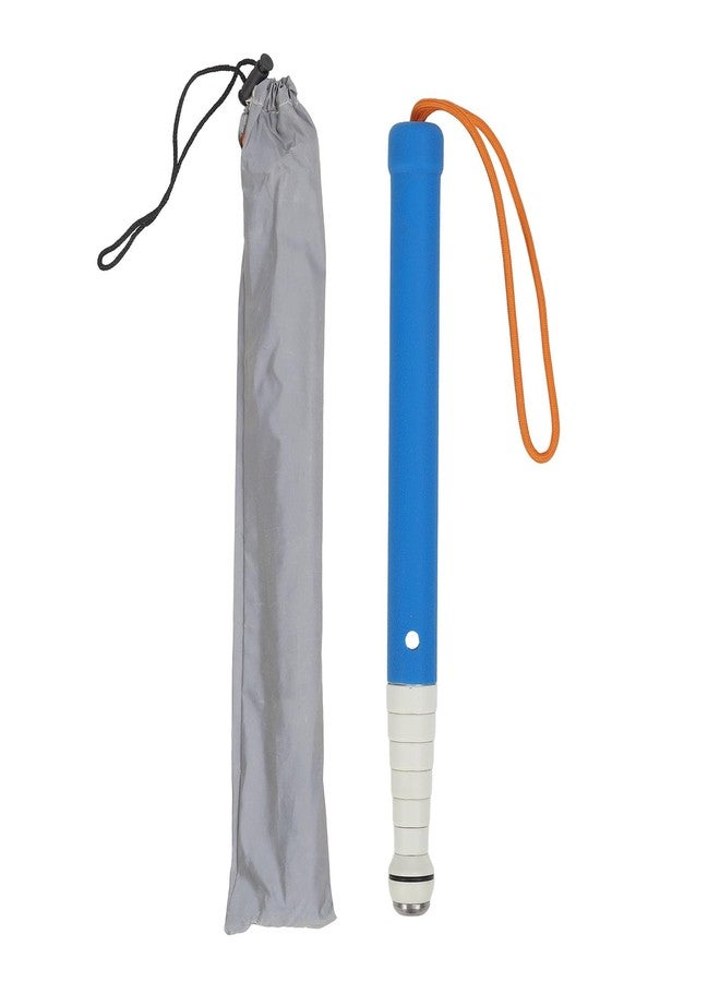 Bewinner Folding Blind Cane Walking Stick 12.2inch - 51.18inch, Easy Grip Lightweight Telescopic Reflective Blind Cane with Storage Bag for Vision Impaired and Blind People, Bewinnere241td6h9i - Image 1