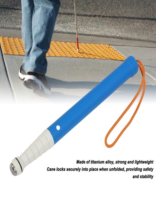 Bewinner Folding Blind Cane Walking Stick 12.2inch - 51.18inch, Easy Grip Lightweight Telescopic Reflective Blind Cane with Storage Bag for Vision Impaired and Blind People, Bewinnere241td6h9i - Image 3