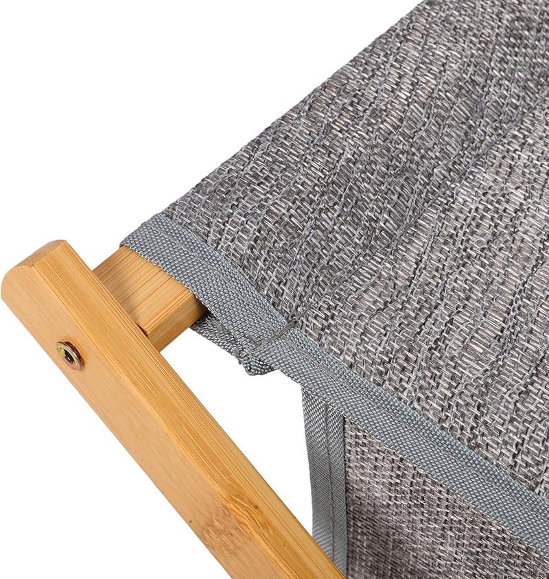 Foldable Laundry Basket Grey Small Portable Space Saving Clothes Hamper For Bedroom Bathroom - Image 5