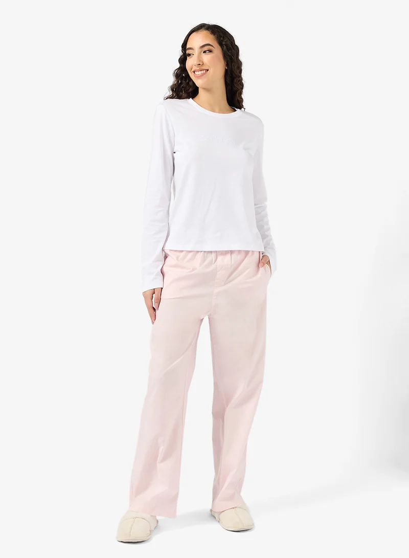 CALVIN KLEIN Logo T-Shirt & Pants Set