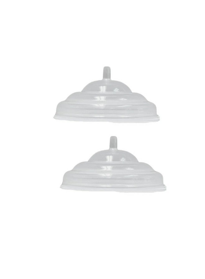 Unimom Diaphragm Cap Cover Set Replacement for Detachable Breast Shield Part Set - Pair of (2) - Image 1