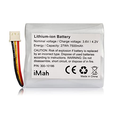 iMah Replacement Battery 300-10186 for ADT Command Smart Security Panel | 3.6V 27Wh - Image 1