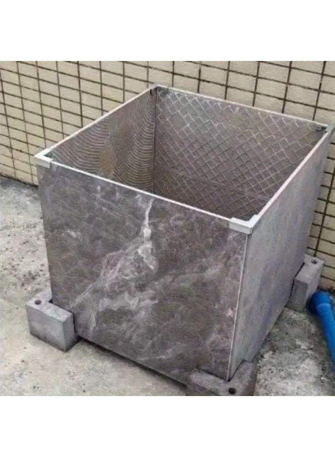 L Shaped 6 12mm 4P Silvery Aluminum Alloy Glass Fixing Clip Bracket For Display Cabinet Aquarium Planter - Image 5