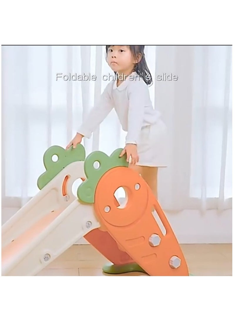 فول جوي زحليقه اطفال مع طوق كرة السلة، 2 في 1 زحليقه للأطفال الصغار والأولاد والبنات المتسلقين، ألعاب داخلية وخارجية - Image 5