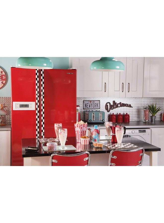 d-c-fix Peel And Stick Contact Paper Red Glossy Plain Look Selfadhesive Film Waterproof & Removable Wallpaper Decorative Vinyl For Kitchen Countertops Cabinets 26.5 X 78.7 - Image 2