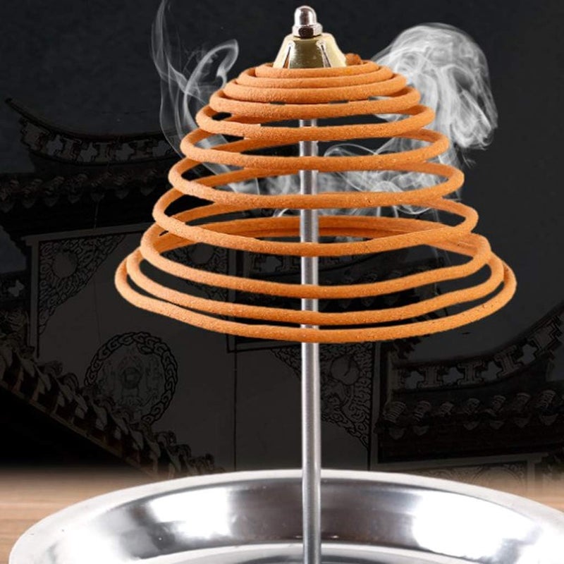 klarakoNatural Sandalwood Rose Incense Home Fragrance Coil Incense Air Refreshing 120 Coils Per Box Jasmine Rose klarakofragrans, 68mm - Image 2