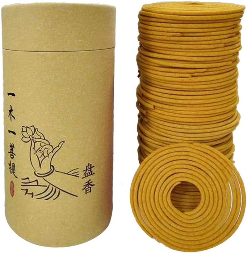 klarakoNatural Sandalwood Rose Incense Home Fragrance Coil Incense Air Refreshing 120 Coils Per Box Jasmine Rose klarakofragrans, 68mm - Image 3