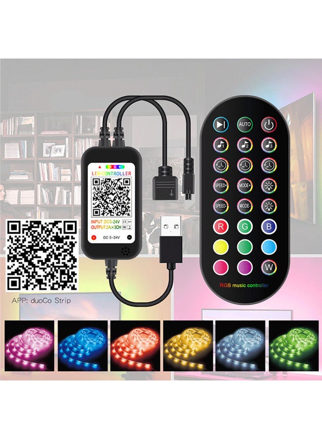 NIBEMINENT TV Music Rhythm Strip Light Multicolour - Image 2