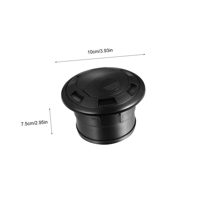 Durable Round Air Conditioning Vent For Rv Bus And Car Rotating Outlet Caravan Atv Use - Image 3