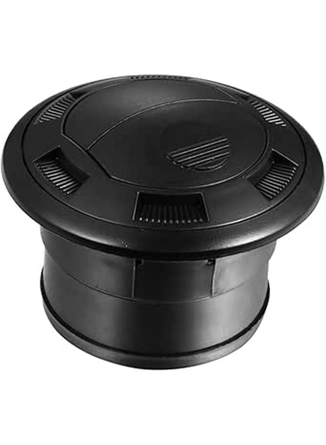 Durable Round Air Conditioning Vent For Rv Bus And Car Rotating Outlet Caravan Atv Use - Image 1