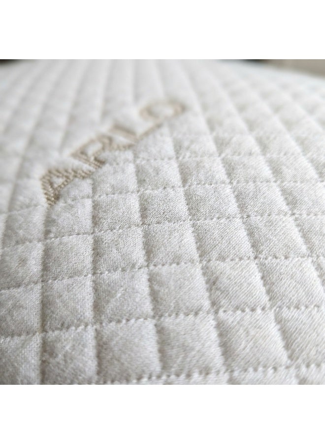 أرلو مخدة أرلوكس لومي الفندقية – 1500 جم ميكروفايبر بديل ريش النعام – قماش كولر بارد – 75×50 سم - Image 3