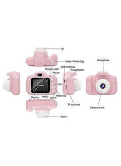 Toy Digital Camera for Kids (Pink), Gifts for Child Boys Girls, Mini Rechargeable, Shockproof Silicon Digital Camera for Kids - pzsku/ZA9E5E9B8C45E7FB2D9CBZ/45/_/1671095199/a3245b92-b6ee-46a6-a420-7095043fa103