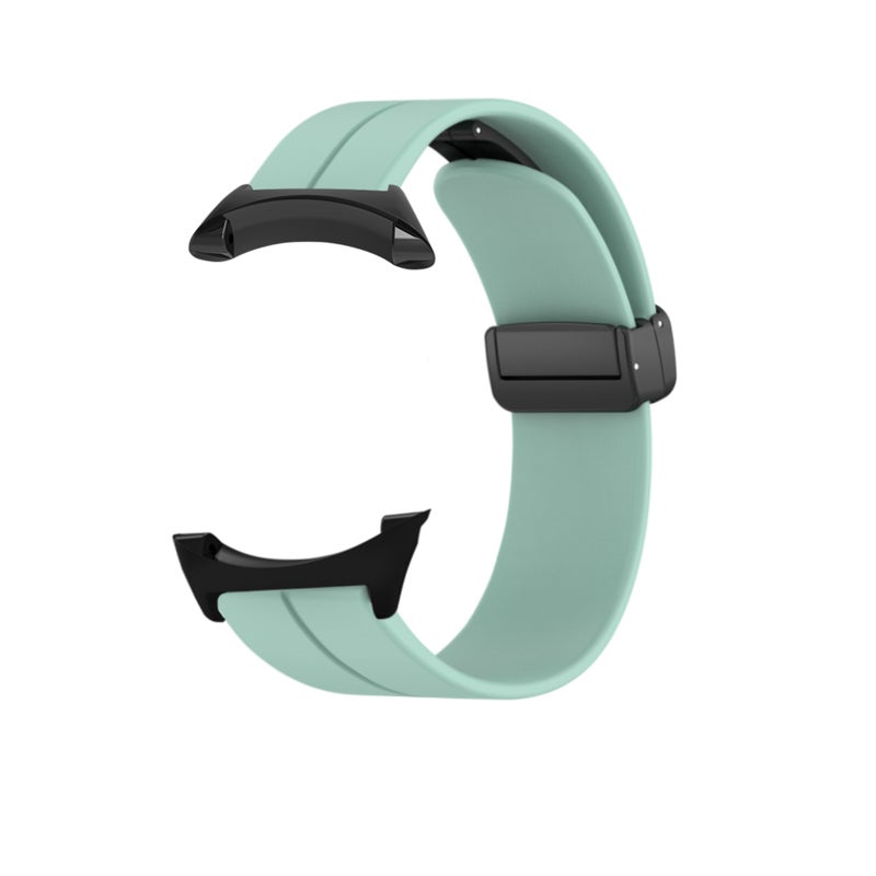 Smartwatch Adjustable Mint Green Strap - Durable High-Quality Material Watch Band for Personalized Stylish Daily Wear & All Wrist Sizes - Image 2