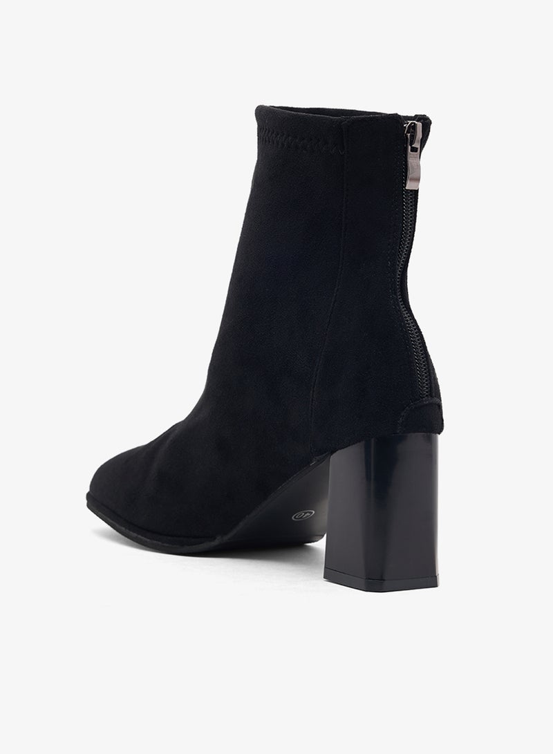 جينجر بوت للكاحل بكعب عريض - Image 3