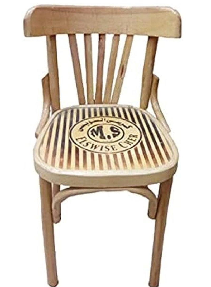 Generic Beech wood chair for home, rooms and offices 