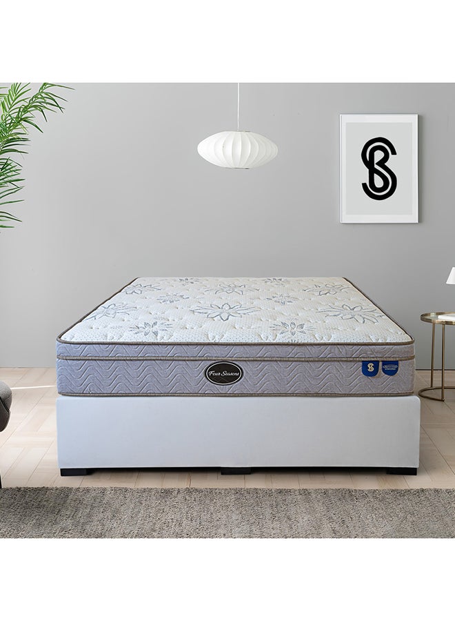 بد أند ماترس زون مرتبة يورو توب زنبركية جيبية متعددة الفصول، مقاس 120×190، مقاس مزدوج - Image 1